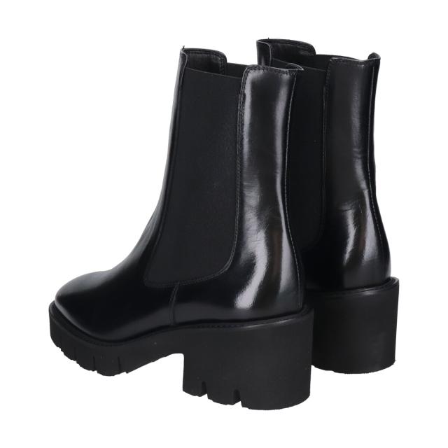 ルカ グロッシ（Luca Grossi）/LUCA GROSSI◆6．2cmヒール◆ラウンドトウミドルヒールサイドゴアブーツ