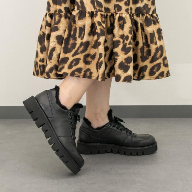 パスクッチ（PASCUCCI）/PASCUCCI◆3．5cmヒール◆厚底レースアップシューズ