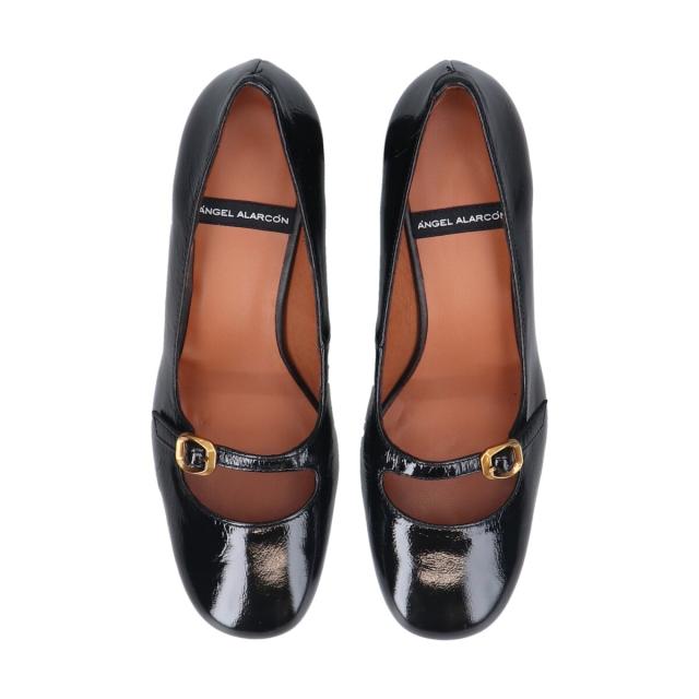 アンヘル アラルコン（ANGEL ALARCON）/ANGEL ALARCON◆5．7cmヒール◆セットバックヒールストラップパンプス_10
