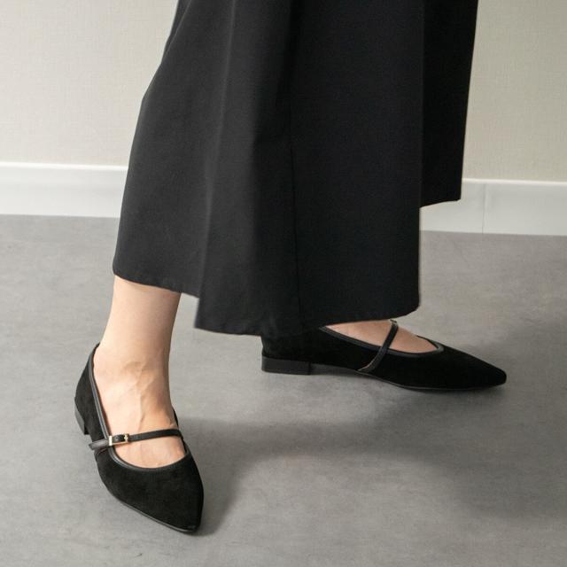 アンヘル アラルコン（ANGEL ALARCON）/ANGEL ALARCON◆1．5cmヒール◆ポインテッドトウワンストラップパンプス