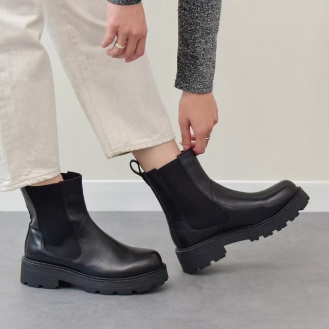 バガボンド（VAGABOND）/VAGABOND◆ラウンドトウタンクソールサイドゴアブーツ