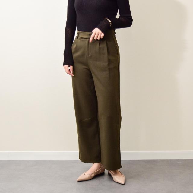 インターショシュール（INTER−CHAUSSURES）/INTER−CHAUSSURES◆1．5cmヒール◆ポインテッドトウギャザーパンプス_4