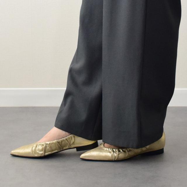 インターショシュール（INTER−CHAUSSURES）/INTER−CHAUSSURES◆1．5cmヒール◆ポインテッドトウギャザーパンプス_2
