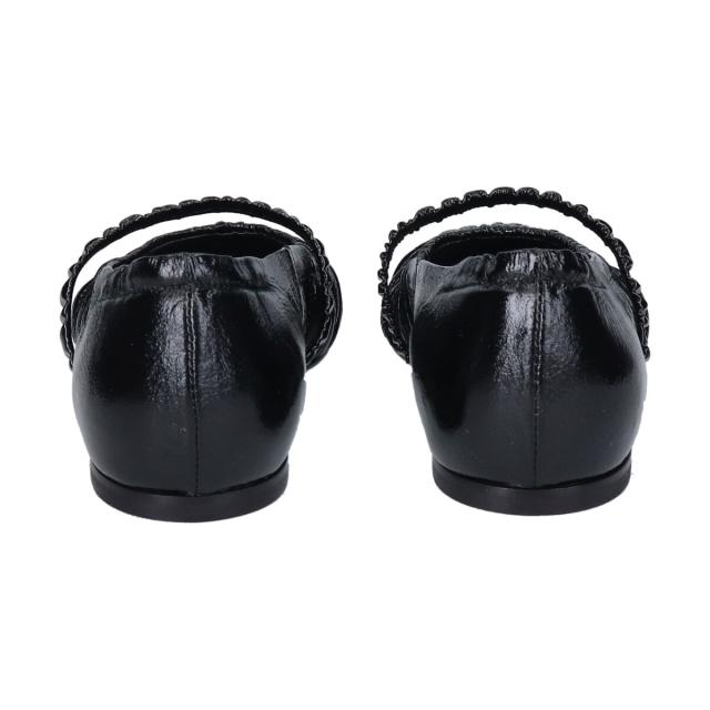 インターショシュール（INTER−CHAUSSURES）/INTER−CHAUSSURES◆0．5cmヒール◆ラウンドトウギャザーバレエシューズ_6