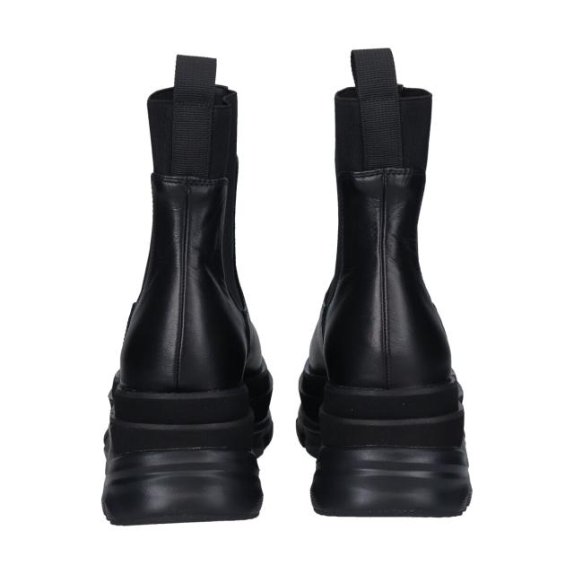 インターショシュール（INTER−CHAUSSURES）/INTER−CHAUSSURES◆7．5cmヒール◆ボリュームソールサイドゴアブーツ
