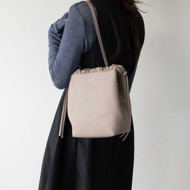 ロリステッラ（LORISTELLA）/LORISTELLA◆ソフトレザー巾着バッグ