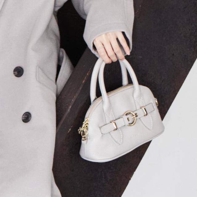 リパーニ（RIPANI）/RIPANI◆センターベルトレザーハンドバッグ