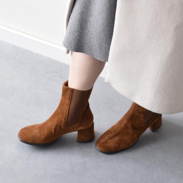 アンヘル アラルコン（ANGEL ALARCON）/ANGEL ALARCON◆6．5cmヒール◆センターシームサイドゴアブーツ 9,504円