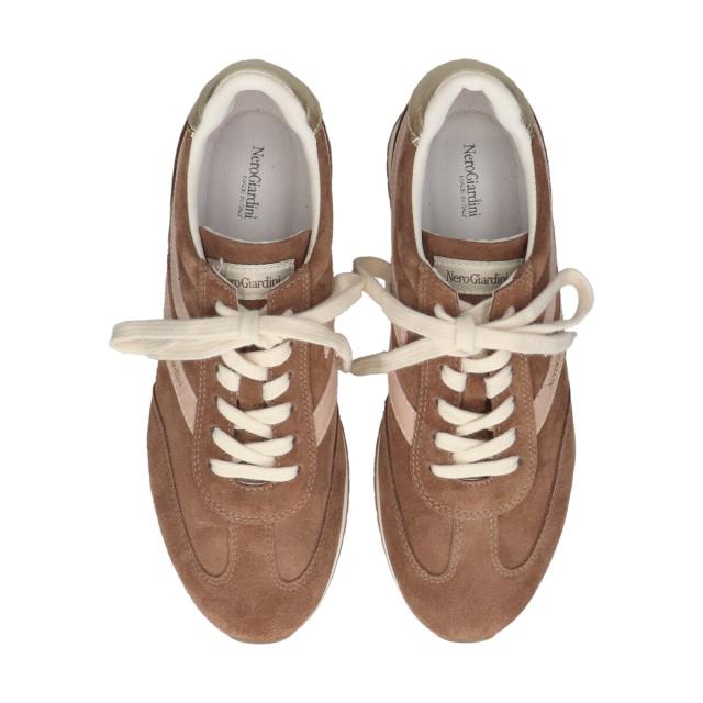 ブリジットバーキンセレクト（Bridget Birkin Select）/NeroGiardini◆2．5cmヒール◆サイドラインスエードスニーカー_10