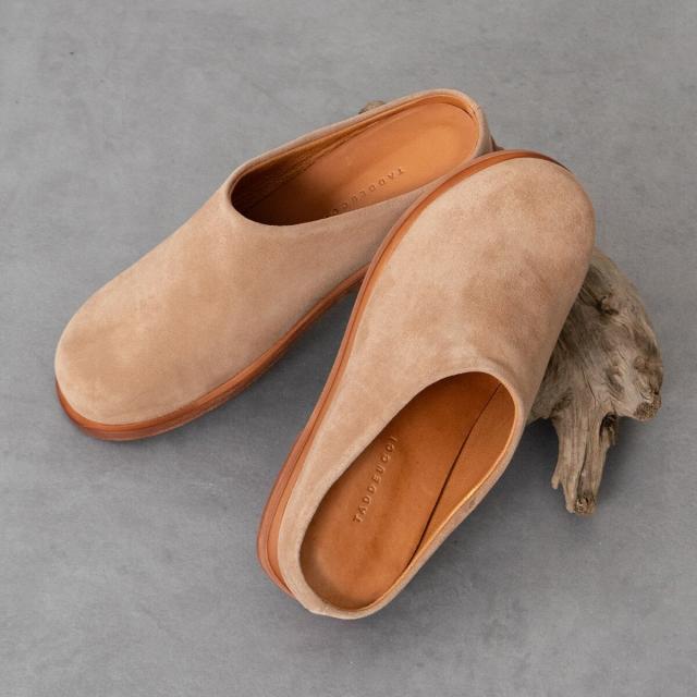 ブリジットバーキンセレクト（Bridget Birkin Select）/GIULIA TADDEUCCI◆1．3cmヒール◆フラットレザーミュール