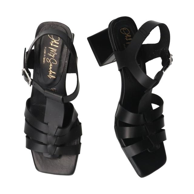 【NEW】オー マイ サンダルズ（Oh my Sandals）/Oh my Sandals◆5cmヒール◆スクエアトウアンクルストラップサンダル