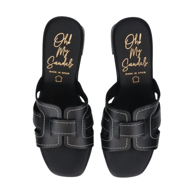 【NEW】オー マイ サンダルズ（Oh my Sandals）/Oh my Sandals◆5cmヒール◆チャンキーヒールレザーサンダル_4