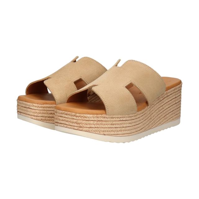 オー マイ サンダルズ（Oh my Sandals）/Oh my Sandals◆7cmヒール◆厚底ウエッジレザーサンダル_18