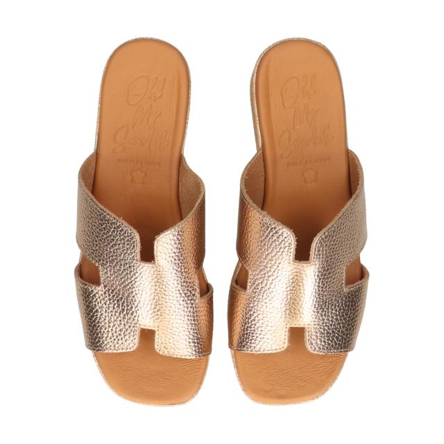 オー マイ サンダルズ（Oh my Sandals）/Oh my Sandals◆7cmヒール◆厚底ウエッジレザーサンダル_15