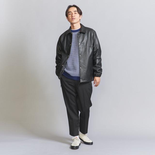 H BEAUTY&YOUTH COACH JACKET コーチジャケット エイチ ビューティーアンドユース H BEAUTY&YOUTH 19SS WASHED
