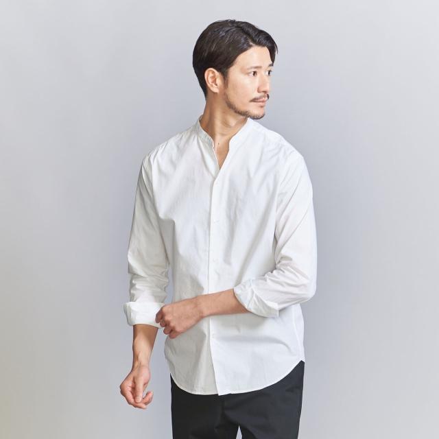 ビューティー＆ユース ユナイテッドアローズ（BEAUTY&YOUTH）/【WEB限定 WARDROBE SMART】コットン バンドカラー スキッパー シャツ_11