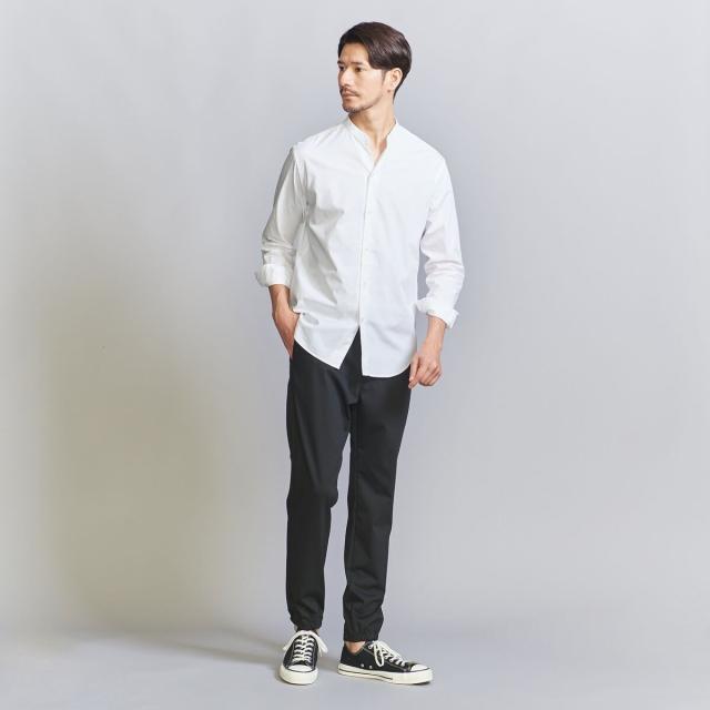 ビューティー＆ユース ユナイテッドアローズ（BEAUTY&YOUTH）/【WEB限定 WARDROBE SMART】コットン バンドカラー スキッパー シャツ_13