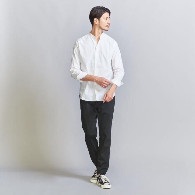ビューティー＆ユース ユナイテッドアローズ（BEAUTY&YOUTH）/【WEB限定 WARDROBE SMART】コットン バンドカラー スキッパー シャツ_15