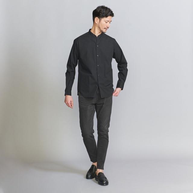 ビューティー＆ユース ユナイテッドアローズ（BEAUTY&YOUTH）/【WEB限定 WARDROBE SMART】コットン バンドカラー スキッパー シャツ_17