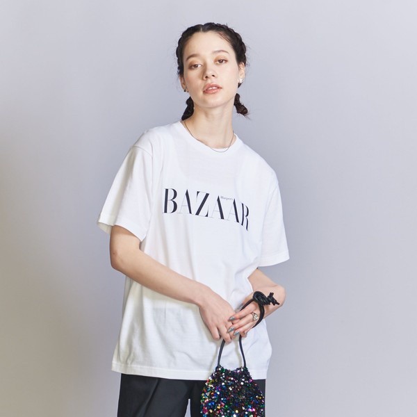 ビューティ＆ユース ユナイテッドアローズ（BEAUTY&YOUTH）/【別注】＜Harper’s BAZAAR＞グラフィックプリント Tシャツ