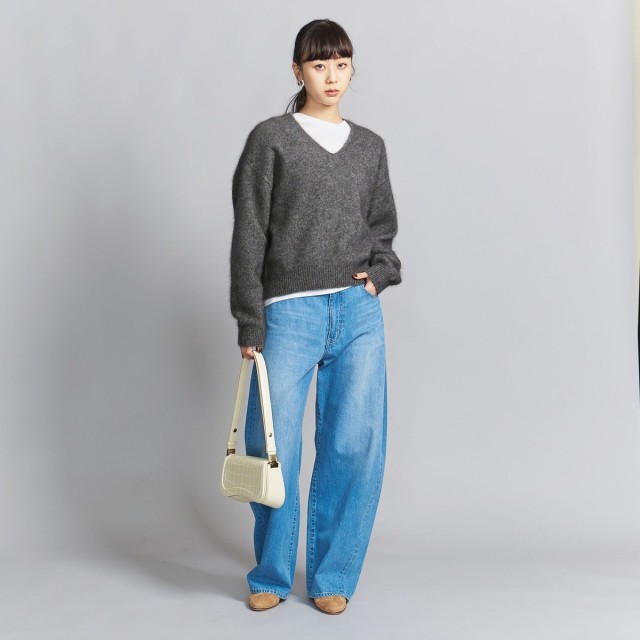 BEAUTY YOUTH UNITED ARROWS Vネック ニット - ニット