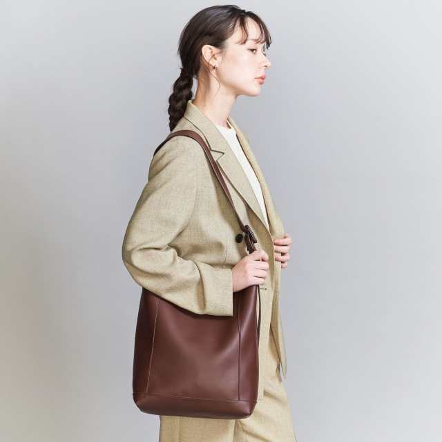 ビューティー&ユース ユナイテッドアローズ(BEAUTY&YOUTH)/ソフト ワイドベルト ビッグ ショルダーバッグの通販は