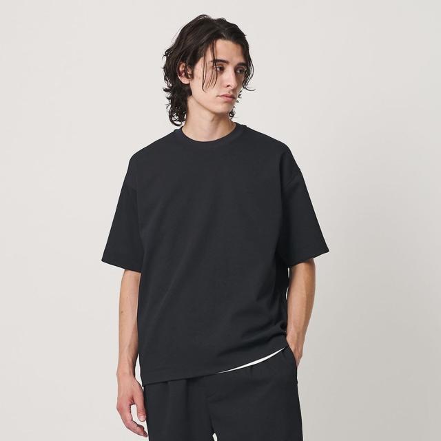 ビューティー＆ユース ユナイテッドアローズ（BEAUTY&amp;YOUTH）/Air Dobby ワイドテーパード クルーネック Tシャツ ヨコストレッチ 吸水…