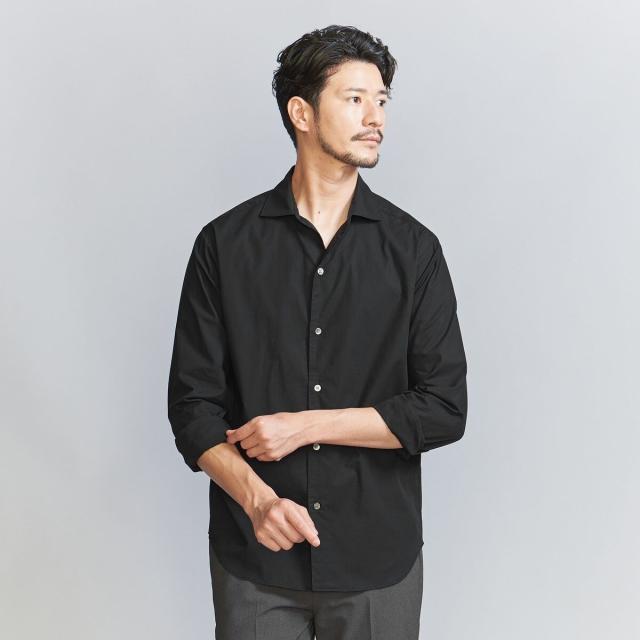 ビューティー＆ユース ユナイテッドアローズ（BEAUTY&YOUTH）/【WEB限定 WARDROBE SMART】コットン ワイドカラー スキッパー シャツ_2