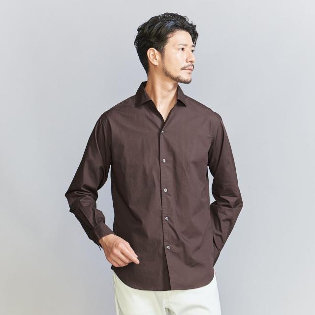 ビューティー＆ユース ユナイテッドアローズ（BEAUTY&YOUTH）/【WEB限定 WARDROBE SMART】コットン ワイドカラー スキッパー シャツ_3