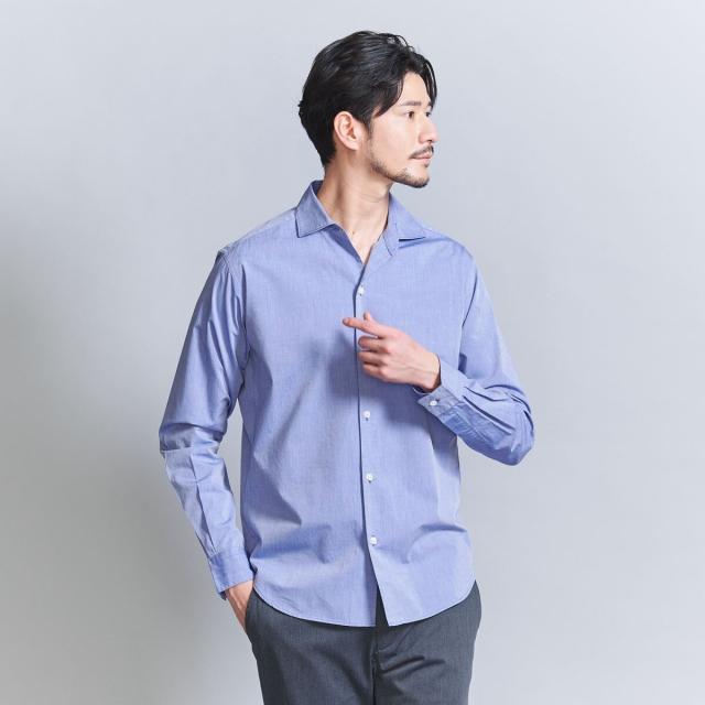 ビューティー＆ユース ユナイテッドアローズ（BEAUTY&YOUTH）/【WEB限定 WARDROBE SMART】コットン ワイドカラー スキッパー シャツ_6