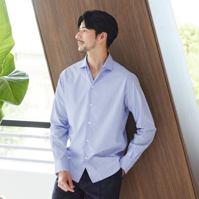 ビューティー＆ユース ユナイテッドアローズ（BEAUTY&YOUTH）/【WEB限定 WARDROBE SMART】コットン ワイドカラー スキッパー シャツ