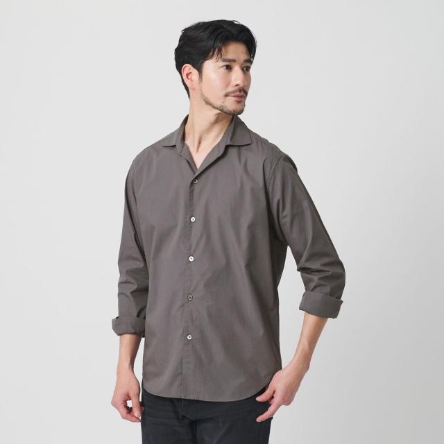ビューティー＆ユース ユナイテッドアローズ（BEAUTY&YOUTH）/【WEB限定 WARDROBE SMART】コットン ワイドカラー スキッパー シャツ_8