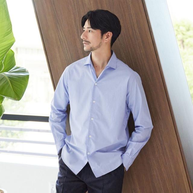 ビューティー＆ユース ユナイテッドアローズ（BEAUTY&YOUTH）/【WEB限定 WARDROBE SMART】コットン ワイドカラー スキッパー シャツ_9