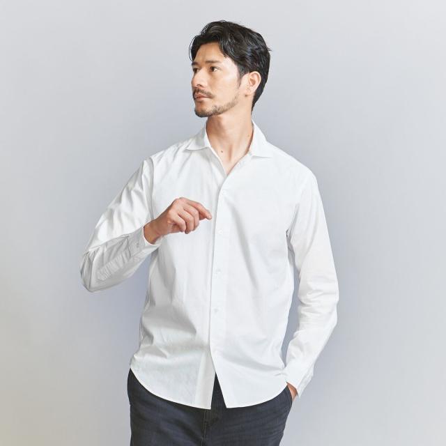 ビューティー＆ユース ユナイテッドアローズ（BEAUTY&YOUTH）/【WEB限定 WARDROBE SMART】コットン ワイドカラー スキッパー シャツ_17