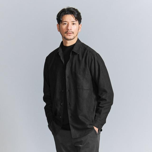 ビューティー＆ユース ユナイテッドアローズ（BEAUTY&YOUTH）/【WEB限定 WARDROBE SMART】スエードライク シャツ_5