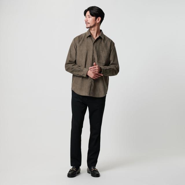 ビューティー＆ユース ユナイテッドアローズ（BEAUTY&YOUTH）/【WEB限定 WARDROBE SMART】スエードライク シャツ_14