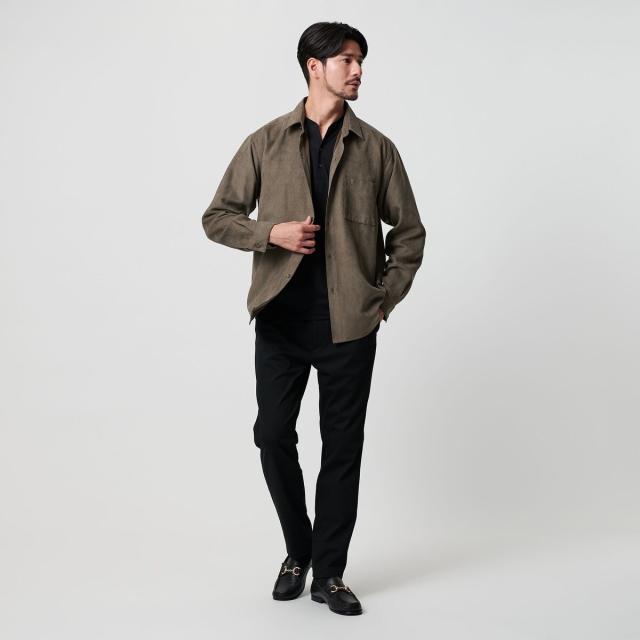 ビューティー＆ユース ユナイテッドアローズ（BEAUTY&YOUTH）/【WEB限定 WARDROBE SMART】スエードライク シャツ_16