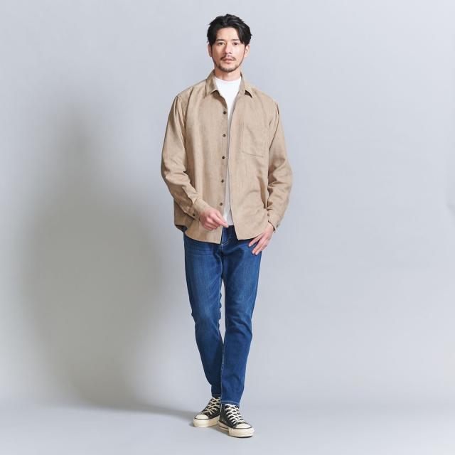 ビューティー＆ユース ユナイテッドアローズ（BEAUTY&YOUTH）/【WEB限定 WARDROBE SMART】スエードライク シャツ_18