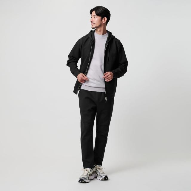 ビューティー＆ユース ユナイテッドアローズ（BEAUTY&YOUTH）/【WEB限定 WARDROBE SMART】ダブルニット ジップパーカー/セットアップ対応