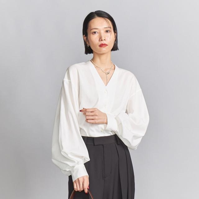 ビューティー＆ユース ユナイテッドアローズ（BEAUTY&YOUTH）/Vネック ボリュームスリーブ シャツの通販は