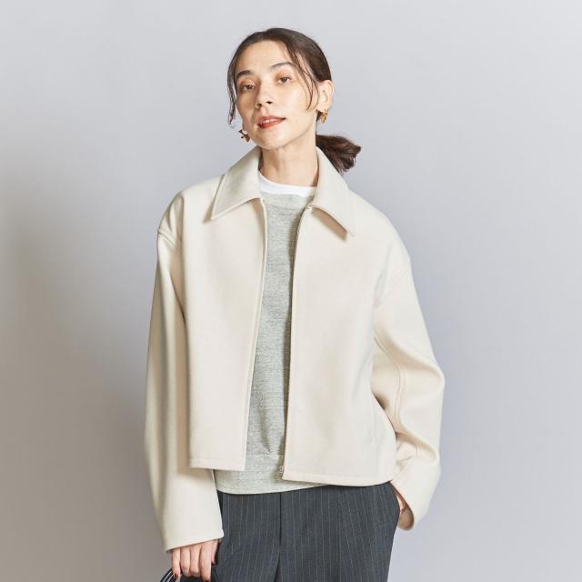 ビューティー＆ユース ユナイテッドアローズ（BEAUTY&YOUTH）/【WEB限定】ウールライク ショートジップブルゾンの通販は 11,339円