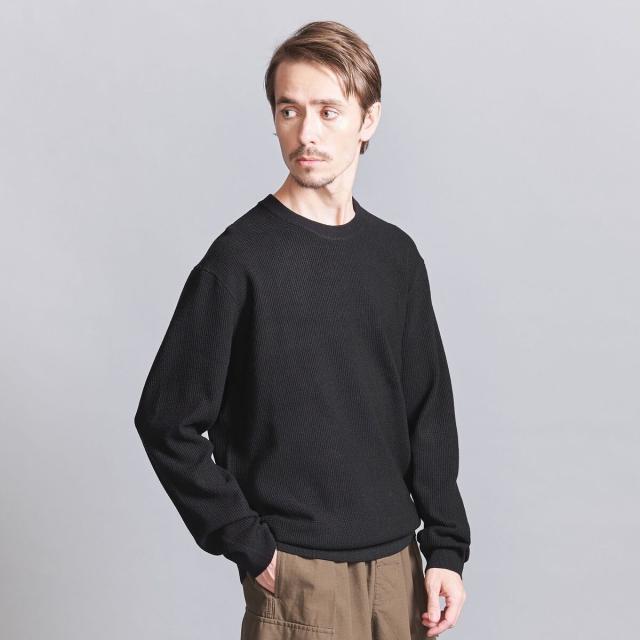 ビューティー&ユース ユナイテッドアローズ(BEAUTY&YOUTH)/ウールブレンド クルーネック ‐ウォッシャブル‐の通販は ビューティー&ユース ユナイテッドアローズ(BEAUTY&YOUTH)/ウールブレンド クルーネック ‐ウォッシャブル‐の通販は