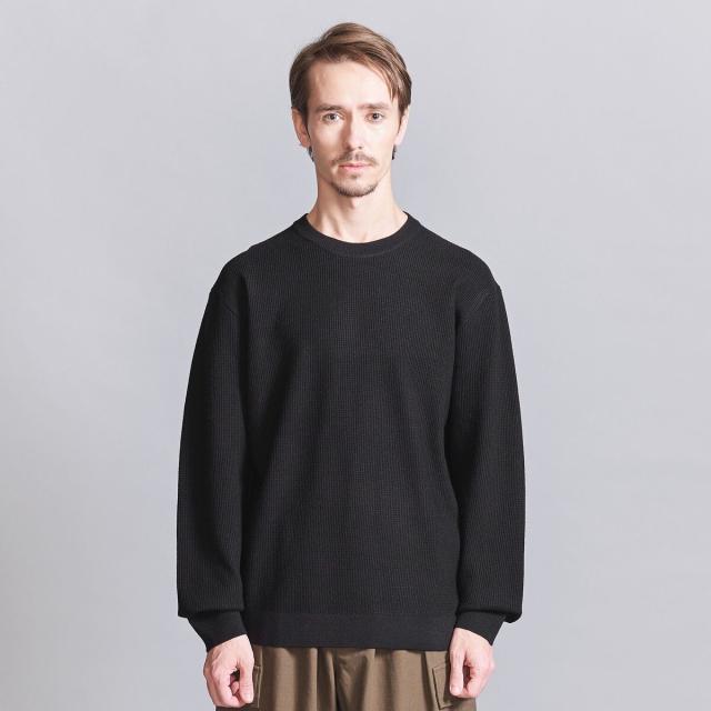 ビューティー&ユース ユナイテッドアローズ(BEAUTY&YOUTH)/ウールブレンド クルーネック ‐ウォッシャブル‐の通販は ビューティー&ユース ユナイテッドアローズ(BEAUTY&YOUTH)/ウールブレンド クルーネック ‐ウォッシャブル‐の通販は