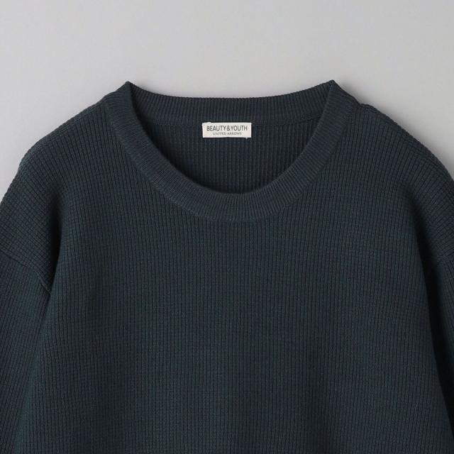 ビューティー&ユース ユナイテッドアローズ(BEAUTY&YOUTH)/ウールブレンド クルーネック ‐ウォッシャブル‐の通販は ビューティー&ユース ユナイテッドアローズ(BEAUTY&YOUTH)/ウールブレンド クルーネック ‐ウォッシャブル‐の通販は