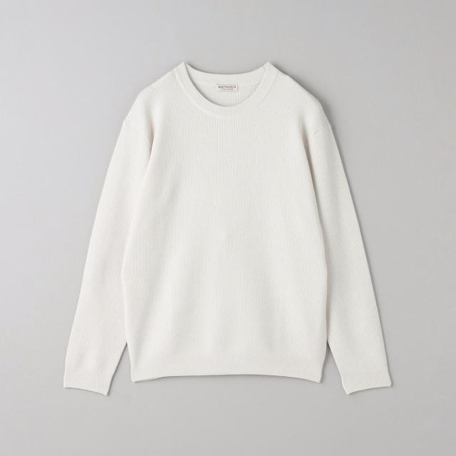 ビューティー&ユース ユナイテッドアローズ(BEAUTY&YOUTH)/ウールブレンド クルーネック ‐ウォッシャブル‐の通販は ビューティー&ユース ユナイテッドアローズ(BEAUTY&YOUTH)/ウールブレンド クルーネック ‐ウォッシャブル‐の通販は