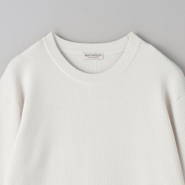 ビューティー&ユース ユナイテッドアローズ(BEAUTY&YOUTH)/ウールブレンド クルーネック ‐ウォッシャブル‐の通販は ビューティー&ユース ユナイテッドアローズ(BEAUTY&YOUTH)/ウールブレンド クルーネック ‐ウォッシャブル‐の通販は