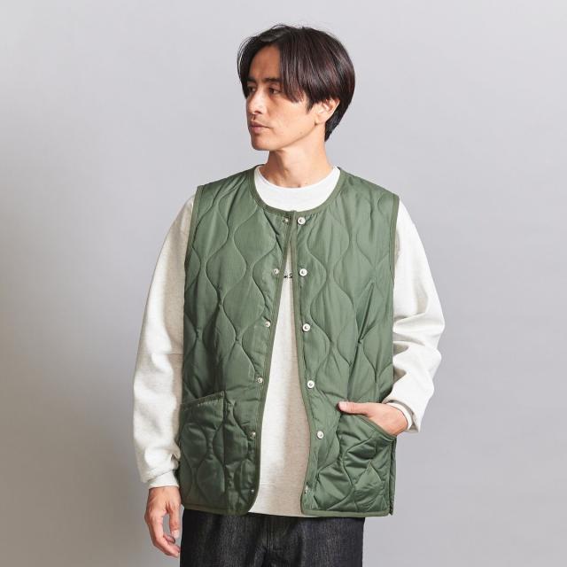 ビューティー＆ユース ユナイテッドアローズ（BEAUTY&YOUTH）/＜TAION＞ ミリタリー クルーネック ダウンベスト_1