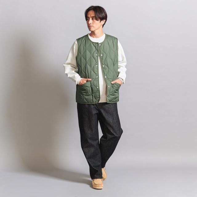 ビューティー＆ユース ユナイテッドアローズ（BEAUTY&YOUTH）/＜TAION＞ ミリタリー クルーネック ダウンベスト_3