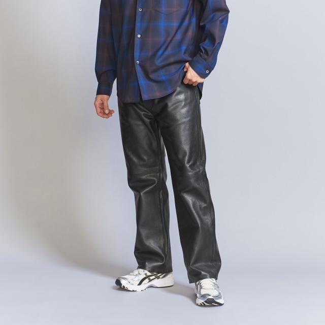 ビューティー＆ユース ユナイテッドアローズ（BEAUTY&YOUTH）/カウレザー 5ポケット パンツ NO．5