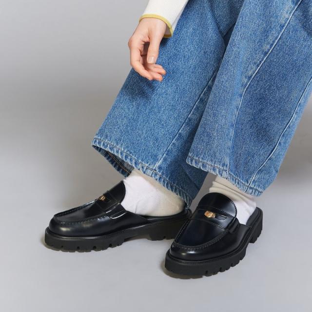 ビューティー＆ユース ユナイテッドアローズ（BEAUTY&YOUTH）/【別注】＜CAMINANDO＞レザー コインローファー スライダーの通販は 22,176円